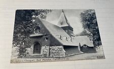C1915 Photo Postcard  St. John's Chapel , Del Monte , Ca  524 picture