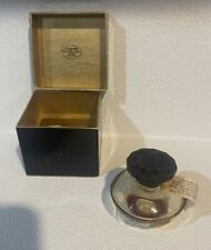 Vintage Caron LE NARCISSE NOIR French Perfume Baccarat Bottle, Tag & Box France picture