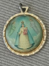 Vintage Virgen de la CARIDAD Medal  pendant  picture