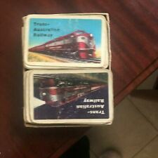 Vintage Playing Cards - Trans Australian Railway - Commonwealth Railways Boxed picture