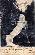 Dingman's High Falls Pennsylvania Undivided Postcard c1907 picture