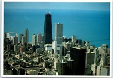 Postcard Chicago Skyline View from Sears Tower Illinois USA North America picture