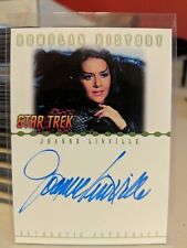 Star Trek Nemesis Joanne Linville RA14 Autograph Card as Romulan Commander 2002  picture