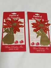 Vintage Christmas Ornaments Legend Of The Poinsettia picture