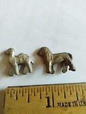 Vintage Camel And Lion Prize / Toy / Charm - Lot Of 2 picture