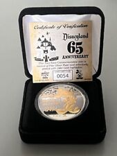 DISNEYLAND 65th ANNIVERSARY COMMEMORATIVE LE COIN - IN HAND - LOW SERIAL picture