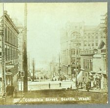 Seattle WASHINGTON: Columbia Street ~1903 R Behrendt C883 picture