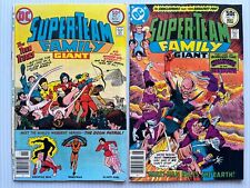 SUPER-TEAM FAMILY #7 & 10, DC (1976-‘77) Classic Oversized Issues, FN/VF picture