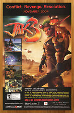 2004 Jak III 3 PS2 Playstation 2 Print Ad/Poster Official Jak & Daxter Promo Art picture