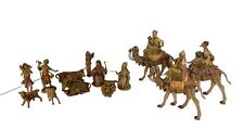 Vintage Lot of 14 Fontanini Depose Italy 5-inch scale Figure Set picture