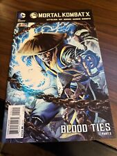 Mortal Kombat X #2 Raiden Cover Blood Ties DC Comics 2014 High Grade Comic picture