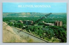 Postcard Aerial View Billings Montana picture