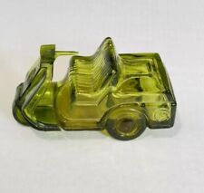 Vtg Avon Wild Country After Shave 5Oz Green GlassGolf Cart Windjammer Man Cave（B picture