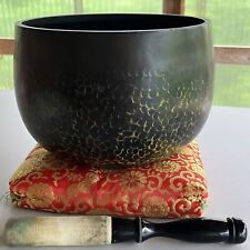 Buddhist Singing Bowl Bell Rin Japanese Orin 9.7 In Diameter 1840g 7.2 In Height picture