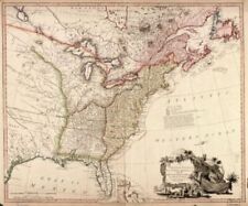 1793 Map| The United States of North America, with the British territories| Nort picture