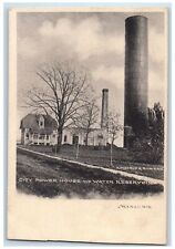 c1905 City Power House And Water Reservoir Neenah Wisconsin WI Antique Postcard picture