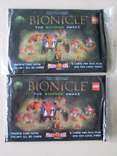 Lego Bionicle The Bohrok Awake Trading Card Game McDonalds 2 Packs Sealed 2002 picture