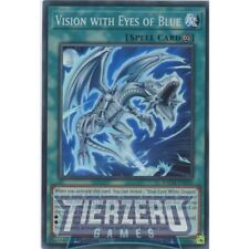 Yugioh Vision with Eyes Of Blue BACH-EN050 Super Rare 1st Edition Near Mint picture