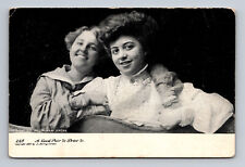 1905 A Good Pair to Draw Beautiful Women J. Murray Jordan Postcard picture