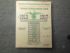 1979 Mexican Revolutionary Coins 1913-1917 Soft Cover Reference Book picture