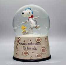 Hallmark Peanuts Snoopy Always Make Space For Friends Snowglobe *new w/ tags* picture