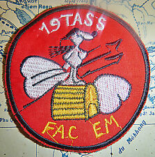 FAC EM - SNOOPY PATCH - CESSNA 0-1 - USAF 19th TASS - Vietnam War - M.753 picture