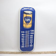 Tops Thermometer Sweet Snuff Vintage/Rusted 16"  picture