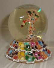 BARCINO Rainbow Mosaic Mini Globe with  Spanish Lady Dancer 2008 picture