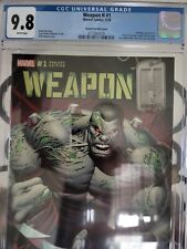 Weapon H #1 CGC 9.8 Dale Keown Variant White Pages picture