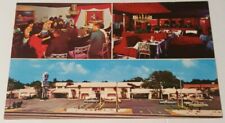 1960s FLORIDA postcard OLD ORLEANS MOTEL 2055 N. Dale Mabry TAMPA Howard Johnson picture