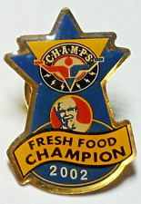 KFC Kentucky Fried Chicken 2002 FRESH FOOD CHAMPION CHAMPS Lapel Pin (090623) picture