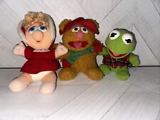 Jim Henson 1987 Christmas Muppet  Babies Kermit, Miss Piggy and Fozzie Vintage picture