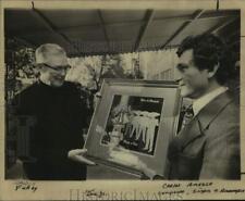 1978 Press Photo Reverend Francis Furey with Musician Carlos Amezco - saa14030 picture