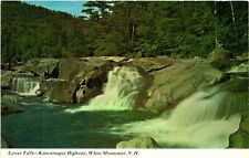 Vintage Postcard- Lower Falls-Kancamagus Highway, White Mountains, NH. picture
