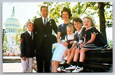Dick Schweiker & Family U.S. Senate Campaign 1968 Pennsylvania VTG UNP Postcard picture