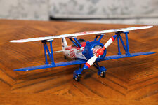 Limited PEPSI Cola TOY AIRPLANE BANK Gearbox Stearman BIPLANE model money soda picture