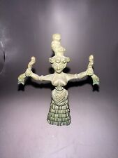 Minoan Snake Goddess Bronze Sculpture Ancient Greek  picture
