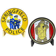 DL3-01 Springfield Police inspired by Simpsons: Firearms Instructor Paper Target picture