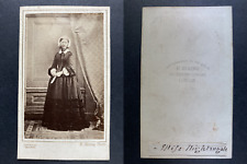 Hering, London, Florence Nightingale Vintage CDV Albumen Print.Florence Nighti picture