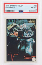 1966 Topps Batman Color #11 Batmobile PSA 6 picture