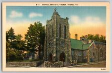 Virginia VA, Bristol - The Emanuel Church - Vintage Postcard - Unposted picture