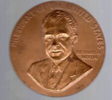 Vintage Bronze Nixon Inauguration  Commemorative  Coin(1973) picture