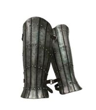 Larp Medieval Armor Knight Splinted Greaves Warrior Leg Armour Cuirass cosplay picture