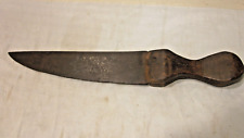 Vintage Handmade Broad and Large Knife 16.5 in. Long picture