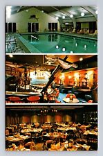 Joliet IL-Illinois, Holiday Inn Motel, Marque, Advertising, Vintage Postcard picture