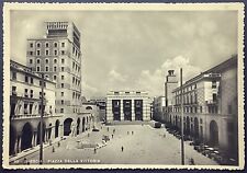 Brescia Italy Piazza Della Vittoria RPPC Scenic View Vintage Postcard Unposted picture