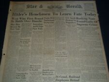 1946 OCT 20 PANAMA STAR & HERALD NEWSPAPER - SGT. WOODS PROUD OF JOB - NT 7541 picture