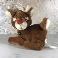 VINTAGE APPLAUSE ROBERT L. MAY RUDOLPH THE RED NOSE REINDEER PLUSH ANIMAL picture