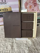 ULTRA RARE LOUIS VUITTON Monogram Fleur 3 Pack Playing Cards UNOPENED picture