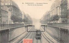 Paris XVII e - Boulevard Péreire, Pont de la rue Guersant (train) picture